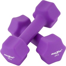MAXXIVA sada činiek s neoprénovým poťahom 2 x 2 kg