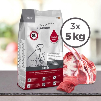 Platinum Adult Lamb & Rice 15 Kg