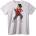 NOONEBRAND Тениска Боен майстор - XS, White