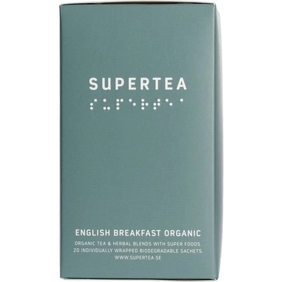 Teministeriet Supertea English Breakfast Organic čaj 20 sáčků