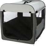 TRIXIE Soft Kennel Basic M-L сив 95 x 75 x 70 cm