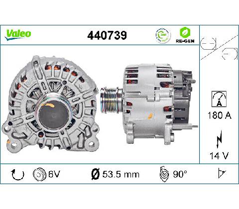 Alternátor VALEO 440739