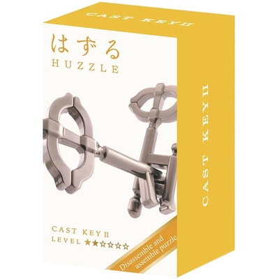 Hanayama Метален логически пъзел Hanayama - Mini Huzzle Cast Key II (515173)