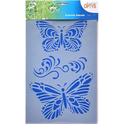 Optys Šablona Motýli 2 20 x 30 cm – Zboží Mobilmania