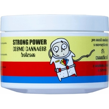 Strong Power Cosmo Cannabis Balzam s mentolom, gáfrom a zázvorom 250 ml