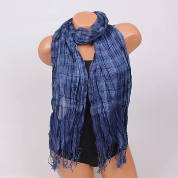 Image 1 of Дамски шал в два нюанса синьо