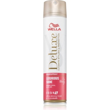 Wella Deluxe Luxurious Shine лак за коса за блясък 250ml