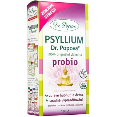 Dr. Popov Psyllium Probio Rozpustná vláknina 185 g