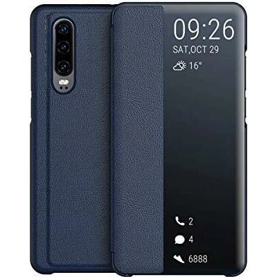 Smart View Flip Huawei P30 knižkové modrá farba