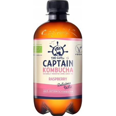 Captain Kombucha Kombucha bio broskev 400 ml