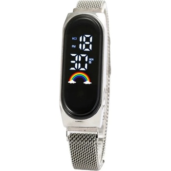 NUBI Дамски часовник NUBI Band, Метална каишка, Сив (M6-GREY)
