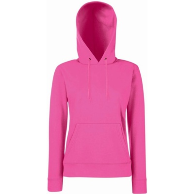F.O.L. Classic Lady-Fit Hooded Sweat fuchsia