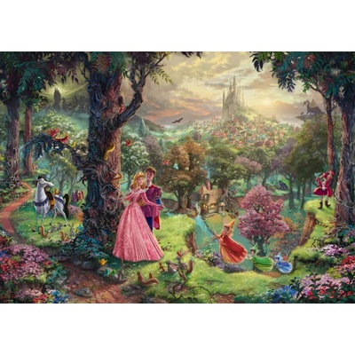 Schmidt Thomas Kinkade Šípková Ruženka 1000 dielov