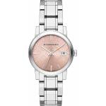 Burberry Дамски часовник Burberry The City BU9124, INOX, Сребрист / Розов (BU9124) Часовници