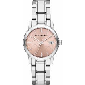 Burberry Дамски часовник Burberry The City BU9124, INOX, Сребрист / Розов (BU9124) Часовници
