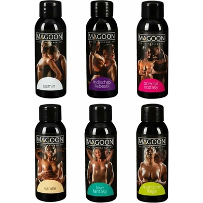 Magoon relaxačný masážny olej 6 x 50 ml