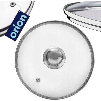 Orion poklice skleněná nerez úchyt 18cm – Zboží Dáma