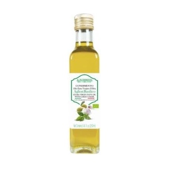 IL Nutrimento Olivový olej extra panenský ochucený česnekem a bazalkou Bio 250 ml