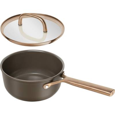 Zwilling Nepřilnavý rendlík Milano s keramickým povrchem a skleněnou poklicí, Ø 18 cm, hnědá 1035082