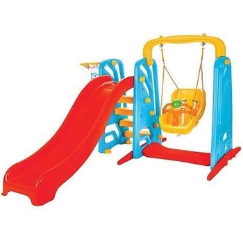 Pilsan Пързалка с люлка Wavy 06141 червен (106526)