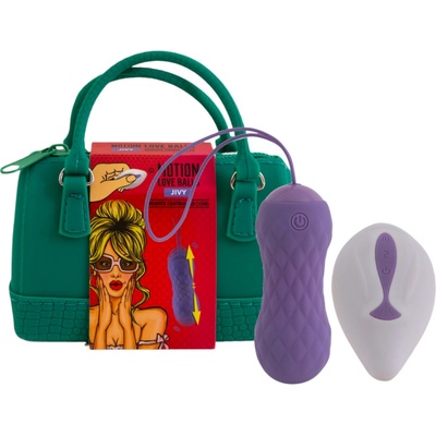 Feelztoys Twisty - rotační vibrační vajíčko fialové