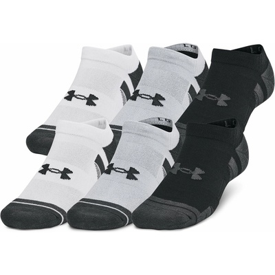 Under Armour PERF TECH 6PK NS sivá čierna