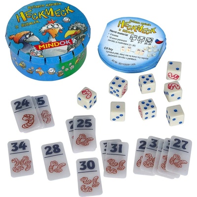 Mindok Heckmeck z žížalek Mini – Zboží Dáma