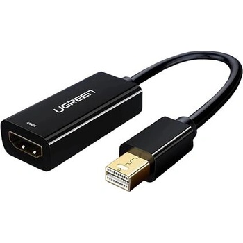 UGREEN MD112 адаптер/кабел Mini DisplayPort към HDMI, 1080p, 0.2 m, черен (10461)