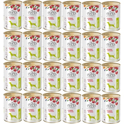 4VETS Natural Allergy Lamb Dog 24 x 400 g