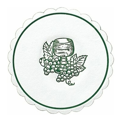 DUNI Rozetky m-ply 10 cm grapes zelená