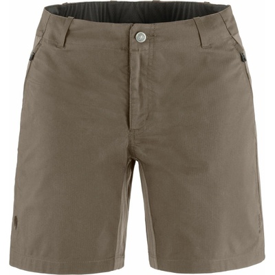 Fjällräven Dámske Hoja Hybrid Shorts W Suede Brown