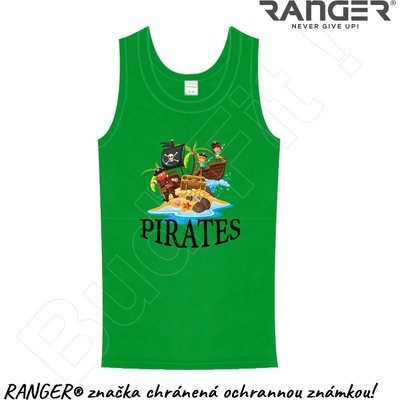 Ranger tielko motív Pirates zelená