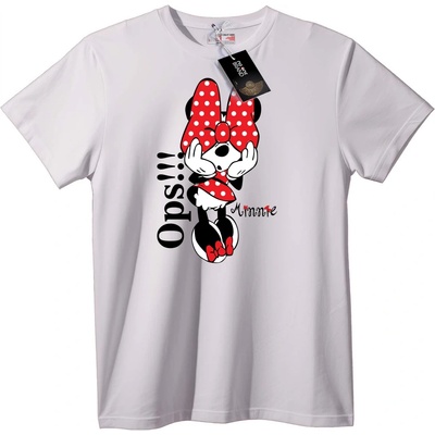 NOONEBRAND Тениска Minnie Mouse Червени Точки - 2XL, White