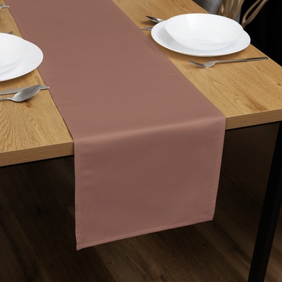 Biante satén behúň polyesterový Satén LUX-048 Bronzovo hnedý 20x180 cm