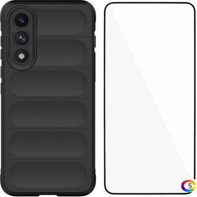 OnePlus Nord 5 5G / OnePlus Ace 5 Ultra 5G Case 2 в 1 с Протектор | WANLONFENG HD Series | Противоплъзгащ TPU калъф + Стъклен протектор (Черен, Червен, Тъмно Червен, Зелен, Син)