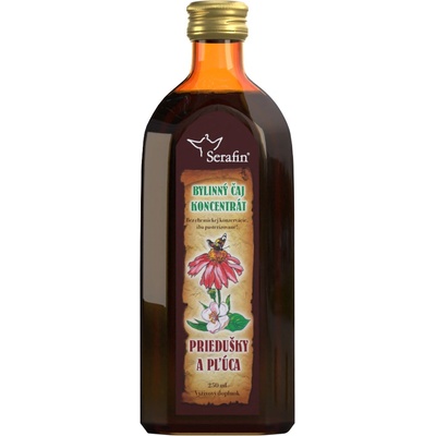 Serafin Čajový koncentrát priedušky a pľúca 250 ml
