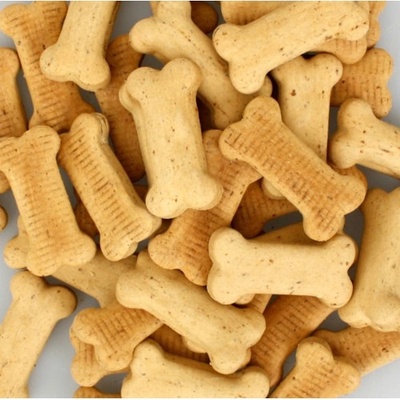 Flamingo Snacks Crunch Biscuit Maxi Brown - лакомство за куче, бисквитени кокалчета 500 гр, Белгия - 501338