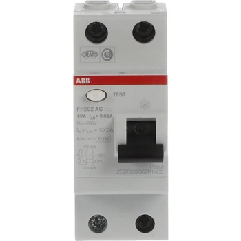 ABB ДТЗ 2p fh202 ac-40a/30ma (m518026)