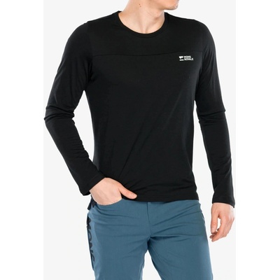 Mons Royale Diversion Merino Bike Jersey Long Sleeve Black