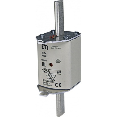 Nožová poistka ETI NH2C gG 125A/500V