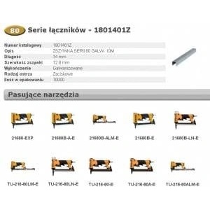 Bostitch Staples 80 14mm 10m (1801401Z)