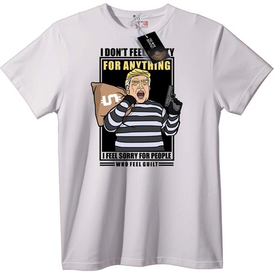 NOONEBRAND Тениска Без Вина в Затвора - 2XL, White