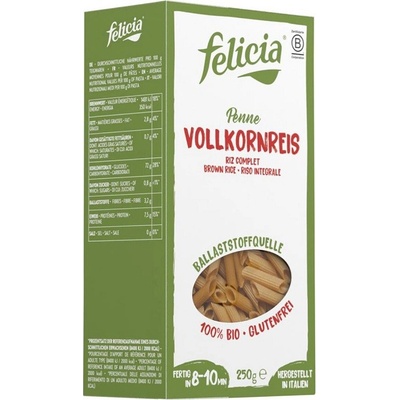 Felicia Ryžové penne celozrnné 250 g