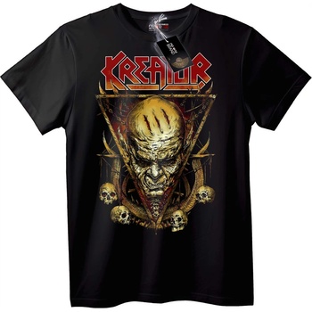 NOONEBRAND Тениска Kreator Банда - 2XL, White