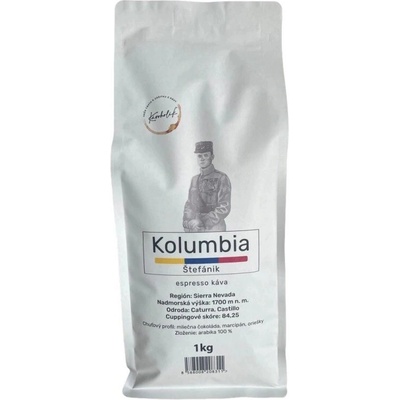 KÁVOHOLIK Štefánik Kolumbia 1 kg