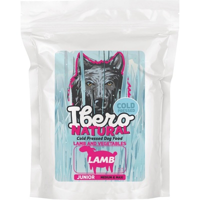 Ibero Natural Cold Pressed Junior Dog Medium & Large Lamb 3 kg