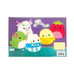 Gim Скицник 23х33см 40 листа + стикери Squishmallow