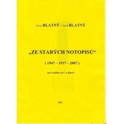 Ze starých notopisů