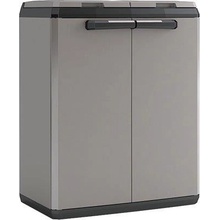 Keter SPLIT CABINET BASIC pro třídění odpadu 2 x 110 l