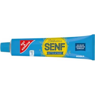 G&G delikátní hořčice středně pálivá 200ml